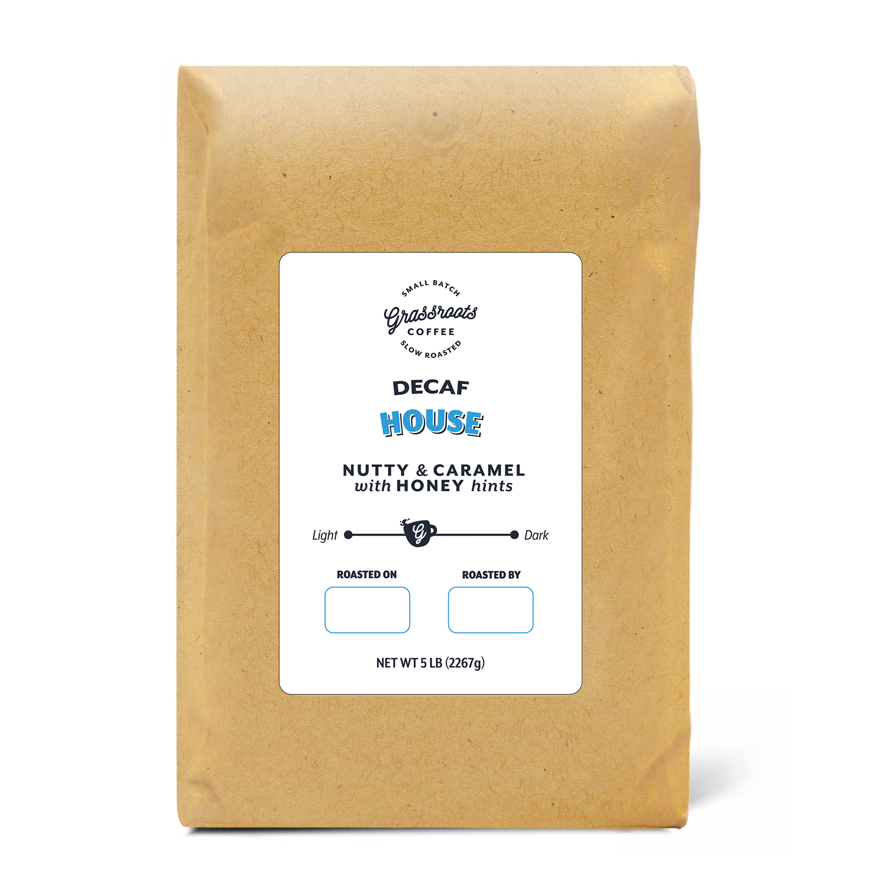 5 LB Decaf House Blend